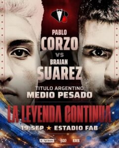 Corzo, por el título Mediopesado