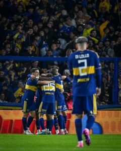 Boca le ganó a Lanús en el último minuto