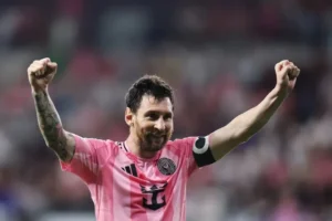 Lionel Messi llegó a 927 goles y firmó su primer póker en Estados Unidos