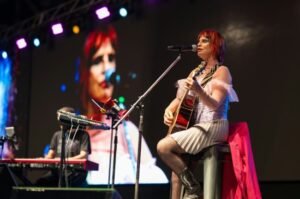 Fabiana Cantilo cerró a puro rock la Feria del Libro de Catamarca