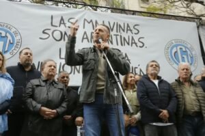 La CGT marchó en defensa de la industria nacional y cuestionó al Gobierno