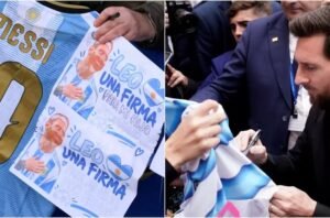 VIDEO. Premio Princesa de Asturias: Messi rompió el protocolo, firmó autógrafos y recordó a su padre